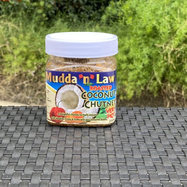 Mudda 'N' Law Roasted Coconut Chutney Very Hot 250ml