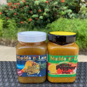 Mudda N Law Pineapple Chutney And Chunky Pepper Sauce