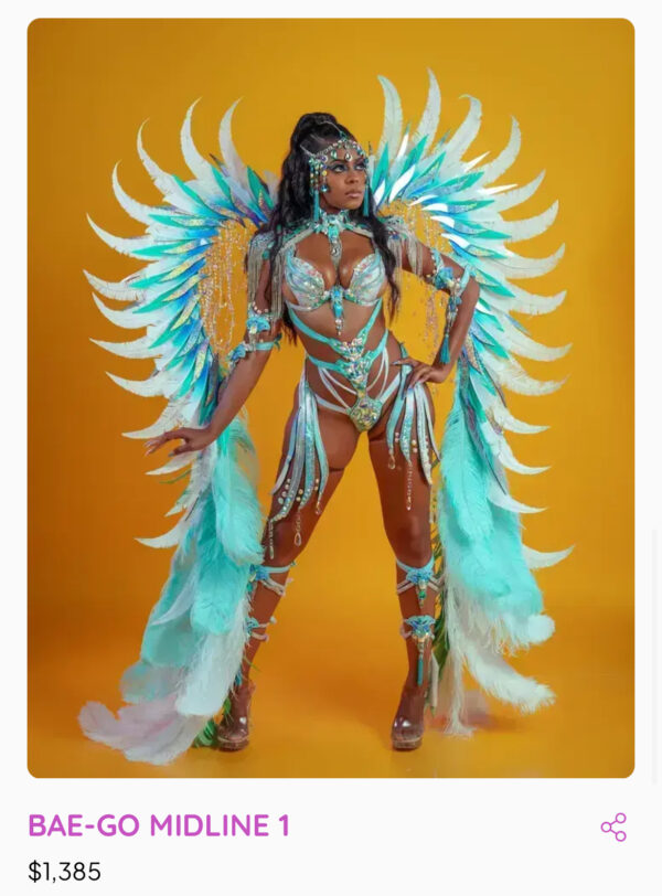 Costume Resale –Yuma Bae-Go Midline Female MCM ID # 23888