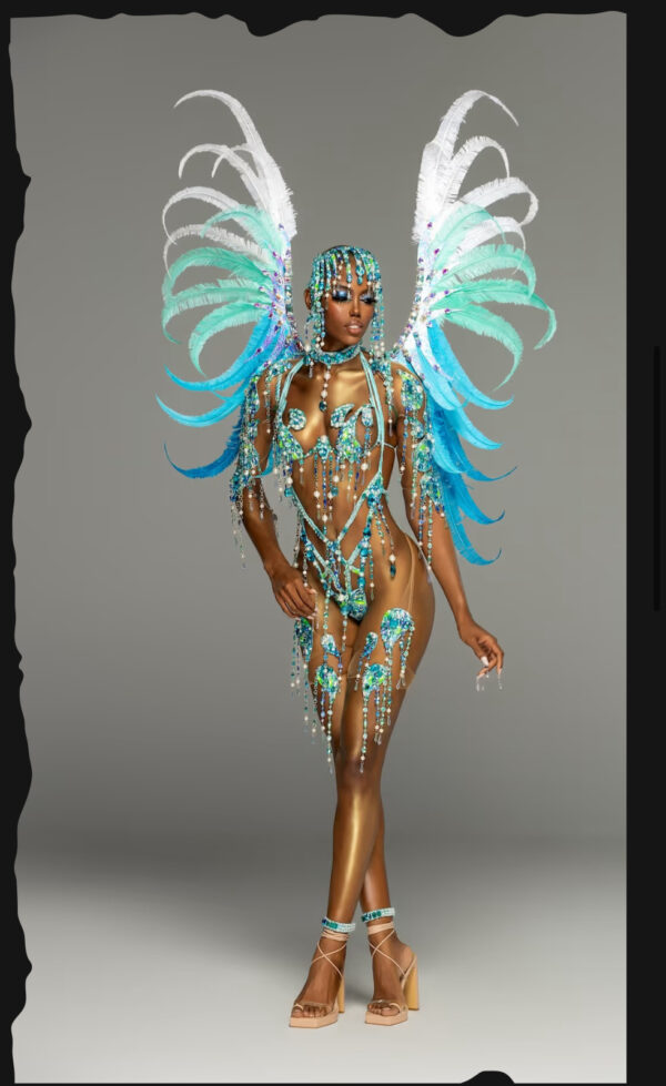 Costume Resale –Spirit Man Argyle Midline Female MCM ID # 23885