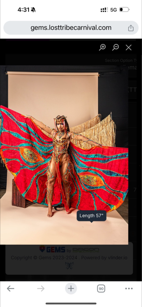 Costume Resale –Lost Tribe Revolution  Base costume Female MCM ID # 23917